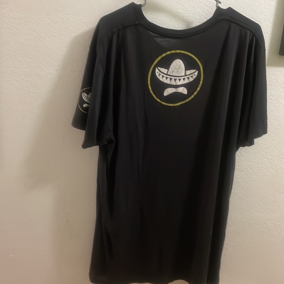 XXL Mens Black El Charro T-shirt - Picture 2 of 2